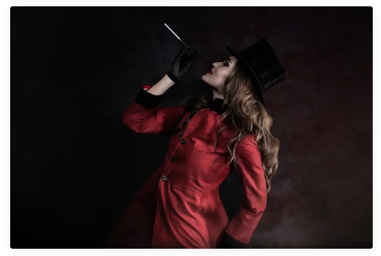 Проект Lady in Red для модельного агентства "Divino Espejo", Барселона